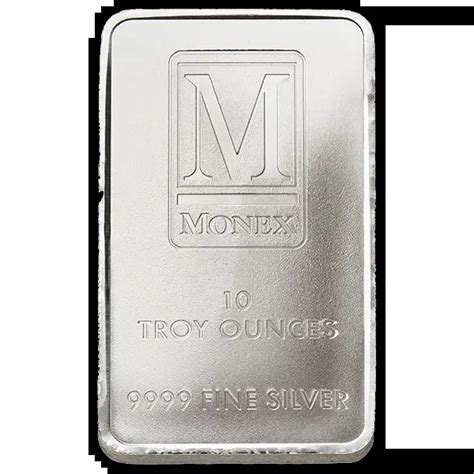 monex silver prices today